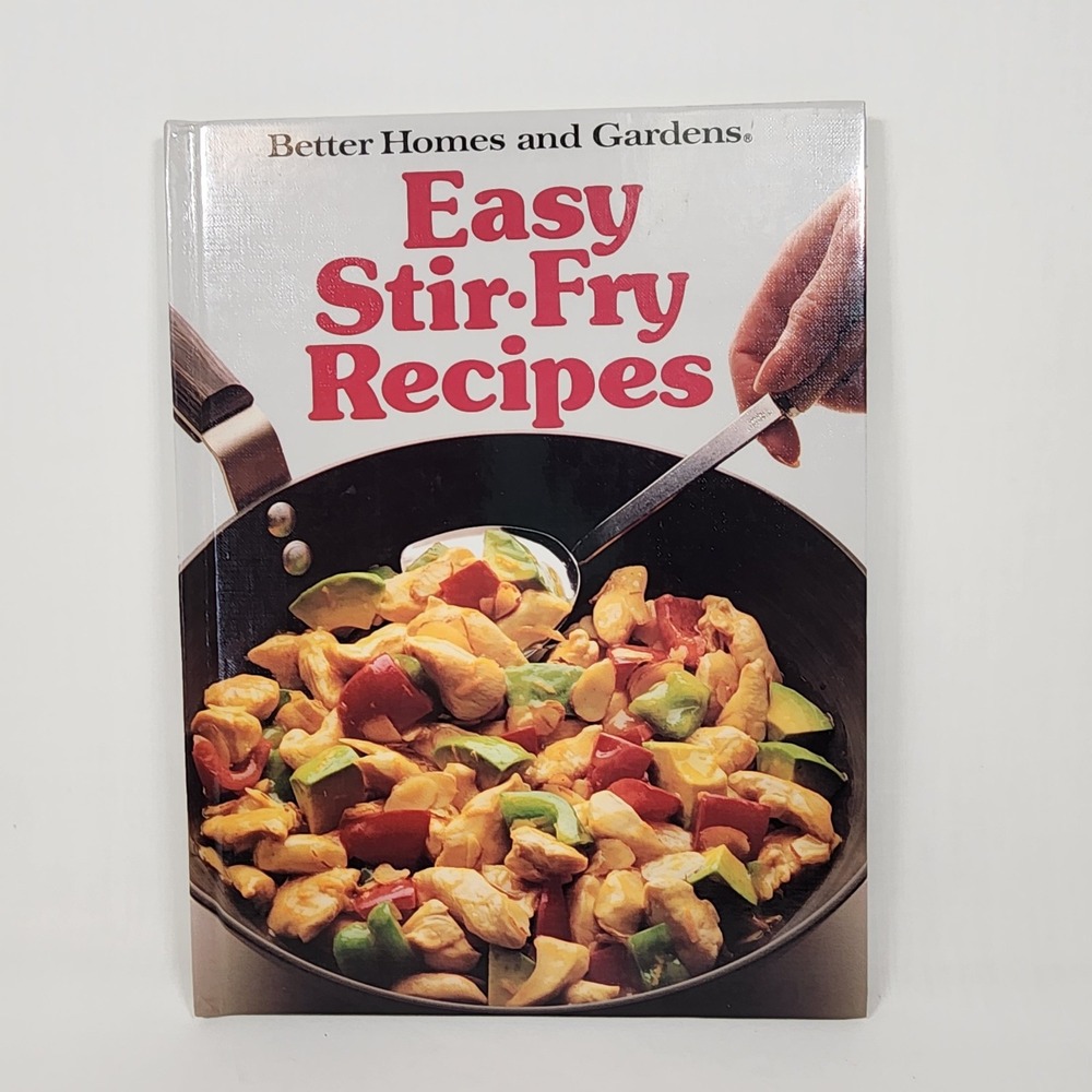 VTG 1990 First Edition Better Homes and Gardens Cookbook‎ Easy Stir-Fry Recipes